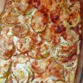 Dobos Mónika Cooksnap-ja, amikor elkészítette a(z) Sült cukkini-tejszínes mártásban 🥂🥂🥂 receptet.