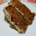 El cooksnap de Sarandonga cuando hizo Carrot cake con frosting de chocolate blanco.