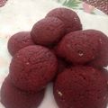 El cooksnap de Cristina Bea cuando hizo Bizcochitos de red velvet.