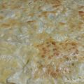 El cooksnap de Ana Vera cuando hizo Tarta de cebolla y queso.