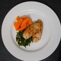 Nonkonzo Makhoba's cooksnap of when they made Pan fried Chicken breast with vegetables.