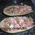 El cooksnap de Maggie cuando hizo Berenjenas rellenas gratinadas con champiñones.