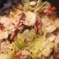 Candance Thomas's cooksnap of when they made Sausage And Rotel Cabbage.
