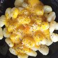 El cooksnap de Irene Bernabeu cuando hizo Spaghetti con salsa de calabaza.