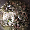 El cooksnap de matiasortizgarcia cuando hizo Bacalao con almejas a mi manera.