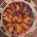 El cooksnap de Constanza cuando hizo Tarta/torta de manzanas invertida.