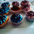 El cooksnap de Rocio Pizarro Rodriguez cuando hizo Cupcakes rellenos de chocolate, nueces y cobertura de nata.