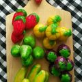 Cooksnap dari Emma Zainal Bakhri untuk resep Kue buah mini 🍎🍓🍌🍉- Thailand (Kanom Look Choup)