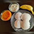 Jasmin Motta _ #BeingMotta's cooksnap of when they made Idli sambar and coconut chutney.