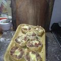 El cooksnap de ka_rana cuando hizo Canastitas de Pollo y Salsa Blanca.