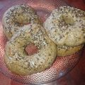 El cooksnap de Yesica Chavarria cuando hizo Bagels integrales.