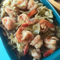Cooksnap Norida Alias semasa beliau membuat Kubis Goreng Udang.
