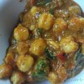 Pinky Jain's cooksnap of when they made છોલે.