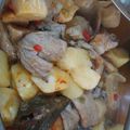 El cooksnap de silvia cuando hizo Setas de cardo con patatas.
