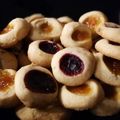 sztykee Cooksnap-ja, amikor elkészítette a(z) Lekváros ujjlenyomat sütik receptet.