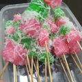 Cooksnap dari keke untuk resep Sate Pelangi Singkong