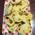 El cooksnap de cristinarecetas cuando hizo Scons con frutas .