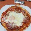 El cooksnap de Almudena Collado cuando hizo Pizza wrap.