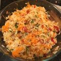El cooksnap de evabcardenas cuando hizo Arroz primavera.