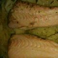 El cooksnap de Antonio cuando hizo Salmón a la naranja al horno con guarnición de patatas.