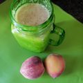 El cooksnap de Mony yy👩‍🌾 cuando hizo Licuado de duraznos y almendras.