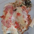 El cooksnap de Mabi Coria cuando hizo Canelones de espinaca ø acelga con carne.