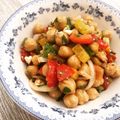 Cooksnap από kimwlos στη συνταγή Πολύχρωμη ρεβιθοσαλάτα 💕