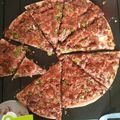 Maggie's Kitchen's cooksnap of when they made Home made smokie pizza.