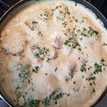 El cooksnap de Juan Denicia Caleco cuando hizo Muslos de pollo al perejil cremoso.