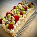 El cooksnap de Arianne cuando hizo Postre para el día de la madre - tarta de letras.