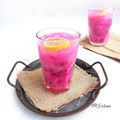 Cooksnap dari Erlina untuk resep Es Buah Naga Nata De Coco