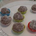 il Rosa Aimé : Apprendista Celiaca. quando ha preparato Tartufini cocco e cioccolato🍫