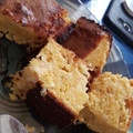 El cooksnap de Edith Beccari Casielles cuando hizo Sopa paraguaya (torta de queso salada sin gluten).