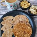 Hemaxi Patel's cooksnap of when they made પાપડ પરાઠા(papad paratha recipe in Gujarati).