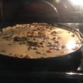 El cooksnap de José Luis cuando hizo Quiché de verduras.