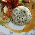 Cooksnap Norhayati Manlana semasa beliau membuat Nasi hujan panas.