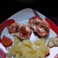 El cooksnap de Amaya De Rueda Cicuéndez cuando hizo Chuletas de cerdo con queso y tomate.