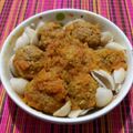 El cooksnap de Feristóteles cuando hizo Pastas con albóndigas.