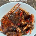 Cooksnap Kakak Faa semasa beliau membuat Ketam Black Pepper.