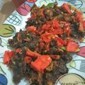 Cooksnap dari Elisabeth Febrina Sebayang (Mak Gege) untuk resep Dendeng Balado