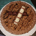 El cooksnap de Saioa cuando hizo Tarta de Nutella y Kinder Bueno.