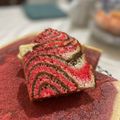 Cooksnap dari Nining Soeryono untuk resep Zebra Cake Putih Telur Super Rekomend