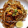 Cooksnap Dapur Yusfarisyia semasa beliau membuat Mee Goreng Basah Sempoi.