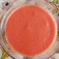 El cooksnap de Gloria Bueno cuando hizo Gazpacho de sandía 🍉🍅🍉.