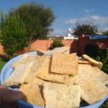 El cooksnap de Lucia Fratamico cuando hizo Galletitas (Crackers) de arroz - SIN GLUTEN!!.