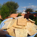 El cooksnap de Lucia Fratamico cuando hizo Galletitas (Crackers) de arroz - SIN GLUTEN!!.