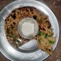 Ananya का कुकस्नैप जब उन्होंने स्टफ्ड प्याज़,हरी मिर्ची पराठा(stuffed pyaz hari mirchi paratha recipe in hindi) बनाया था।