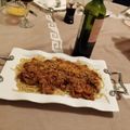 El cooksnap de Manuel cuando hizo Spaghetti a la boloñesa.
