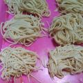 Cooksnap dari Ummu Saffa untuk resep 55. Mie Bayam Homemade Ekonomis