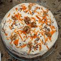 El cooksnap de NBD cuando hizo Tarta de Zanahoria y Crema de Queso.